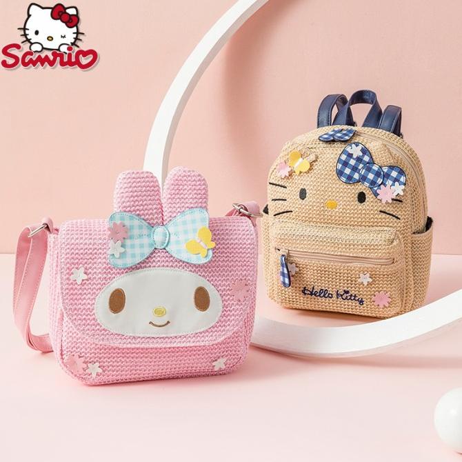 Tas Slempang My Melody Hello Kitty / Tas Ransel My Melody ORI Sanrio
