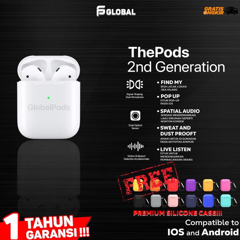 Model baru - ThePods 2  GARANSI 1 TAHUN ,,