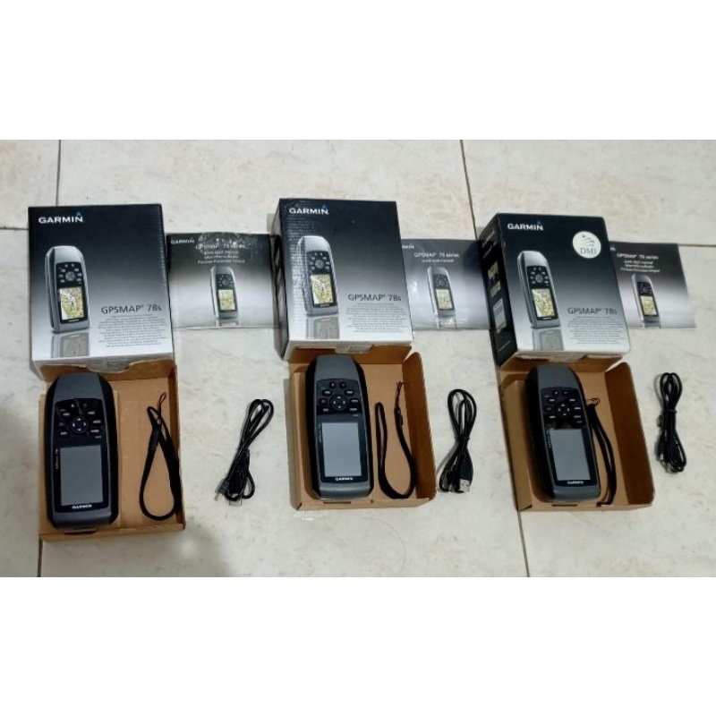 GPS MAP GARMIN 78S SECOND KOMPLIT