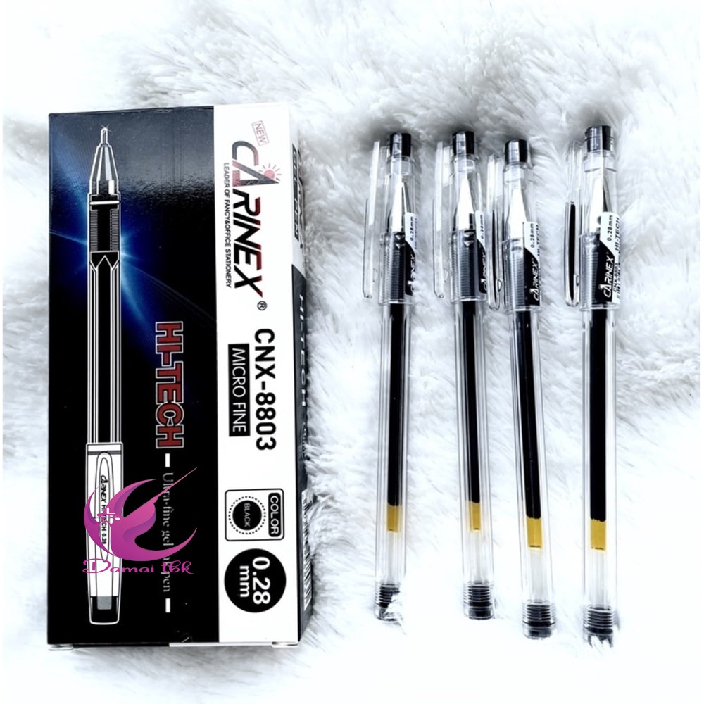 

Isi 12 pc BOLPEN GEL CARINEX HI-TECH 0.28 MM CNX 8803