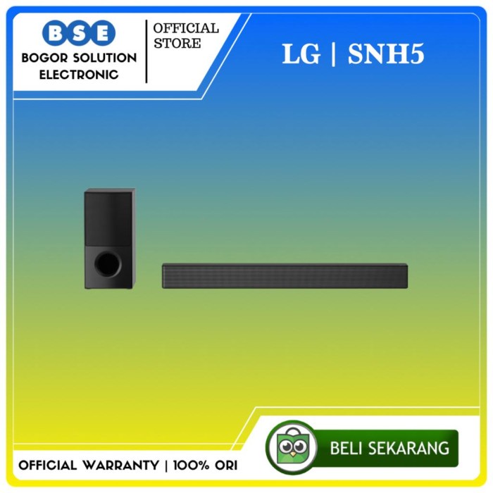 Soundbar Bluetooth LG SNH5 LG SN H5 Soundbar Wireless 4.1Ch Soundbar