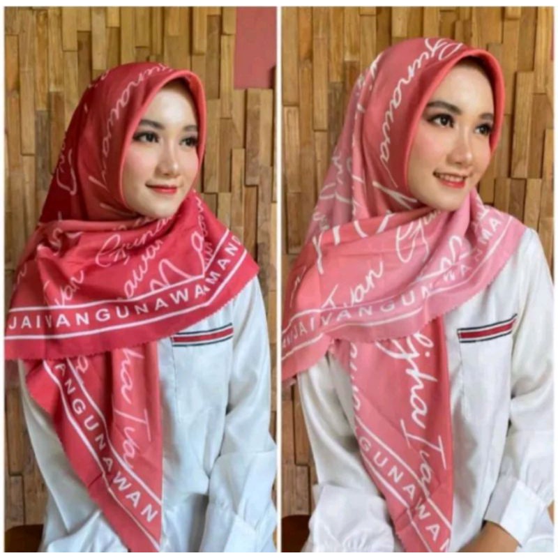 Voal Denay Merah India