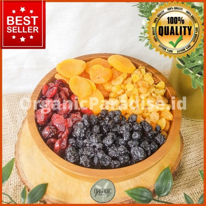 

Promo Mix Dried Fruit 1 kg Premium Quality Organic Paradise