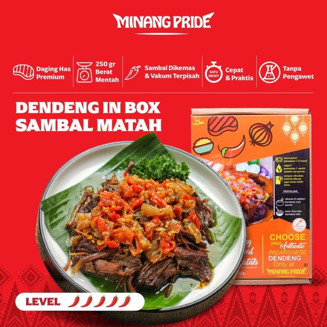 

Promo 250gr Dendeng Sambal Matah Minang Pride