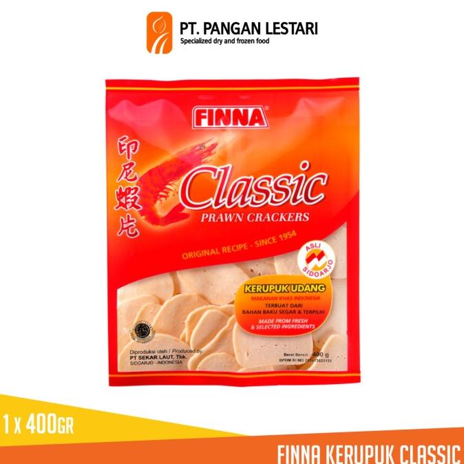 

Promo FINNA Kerupuk Udang Classic 400gr