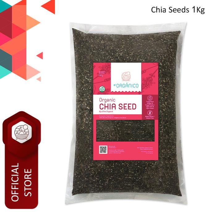 

Promo Organic Chia Seed El Organico 1Kg- Single Pack