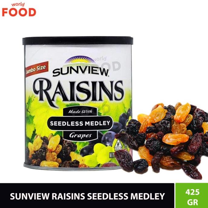

Promo SUNVIEW RAISIN SEEDLESS MEDLEY 15OZ