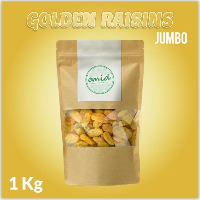 

Promo 1 Kg - Golden Raisin Jumbo | Kismis Kuning Besar