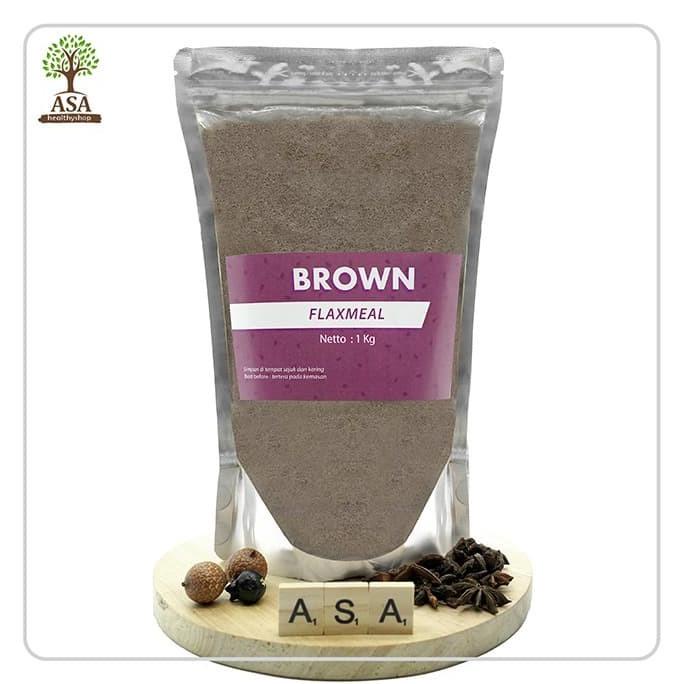 

Promo Brown Flax Meal / Flax Powder / Bubuk Rami Coklat 1 Kg