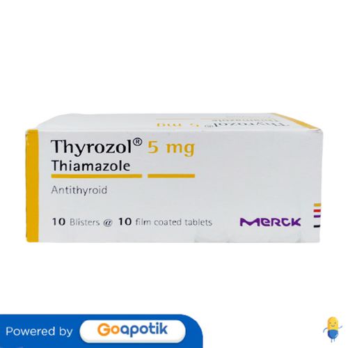 THYROZOL 5 MG BOX 100 TABLET