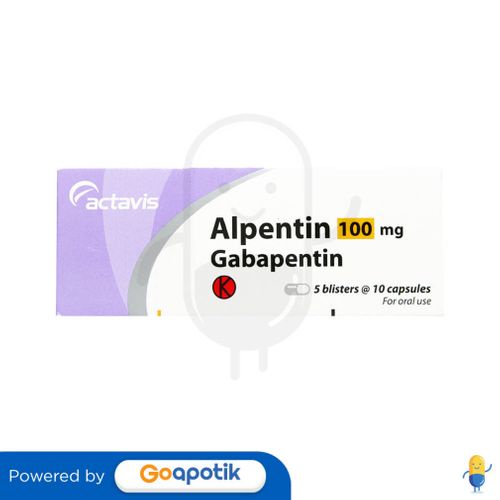 ALPENTIN 100 MG BOX 50 TABLET