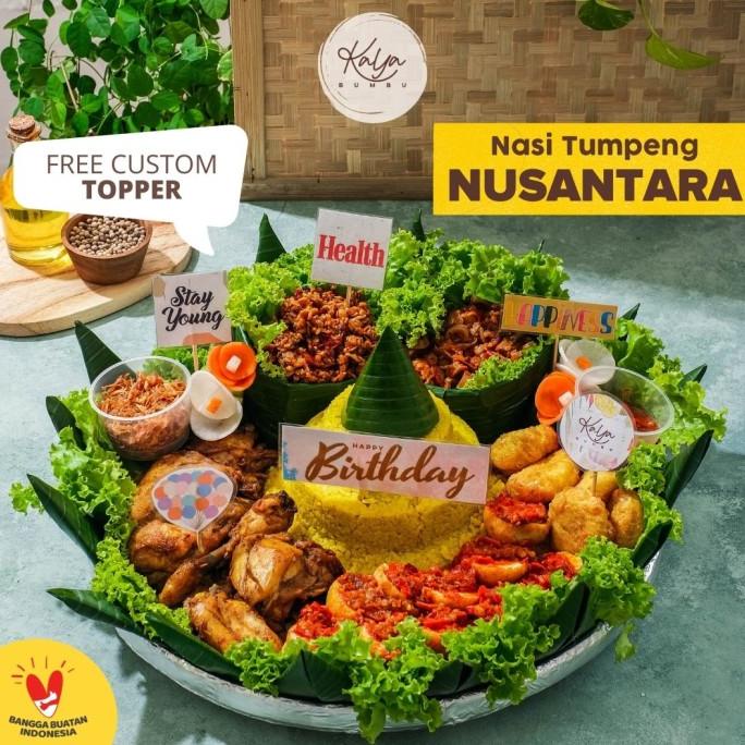 

Promo Nasi Tumpeng Nusantara 10/15/20 Orang - No MSG - No Pengawet - Halal -