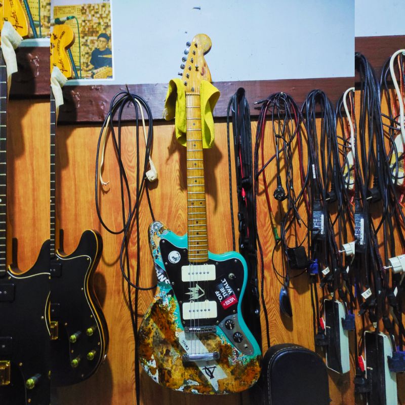 gitar jazzmaster malaysian custom shop th2003