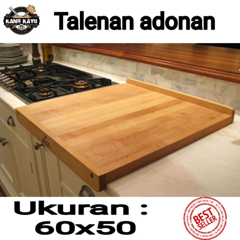 Talenan adonan kue pastry board talenan kayu jati cutting board