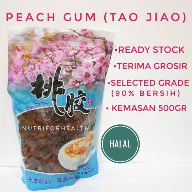 

Promo (500gr) Peach Gum Grade Selected