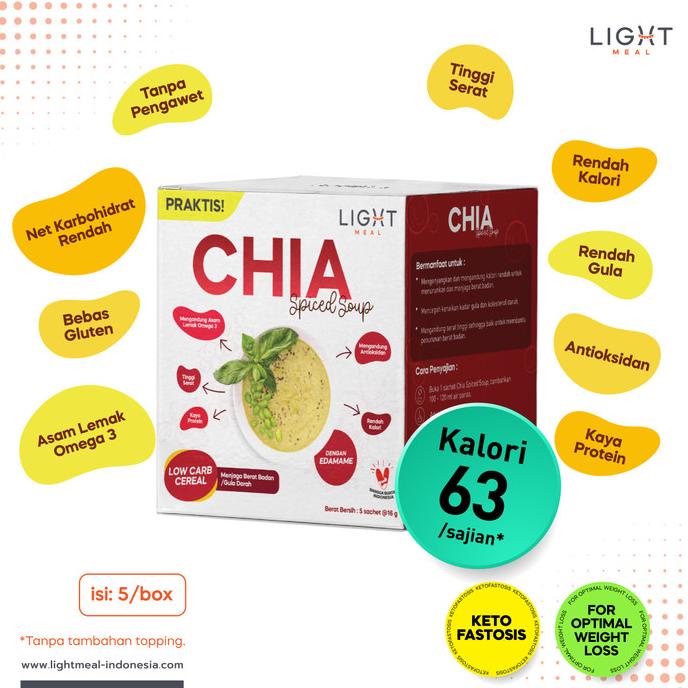 

Promo Chia Spiced Soup | Diet Keto Cream Soup | Krim Sup Chia Seed