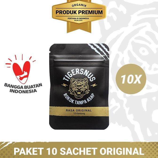 

Promo Tiger Snus Sachet Original 10 Pcs