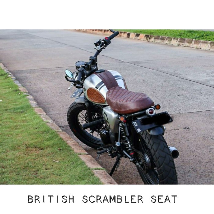 JOK MOTOR KAWASAKI W175 BRITISH SCRAMBLER SEAT