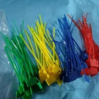 

100pcs Ties Label Kabel Ties Tali Kabel Marker Name 3cm x 10cm rajaav77
