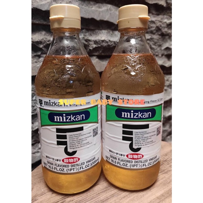 

:=:=:=:=] Mizkan Kokumotsu Vinegar / Cuka Sushi Jepang / Rice Vinegar 500ml