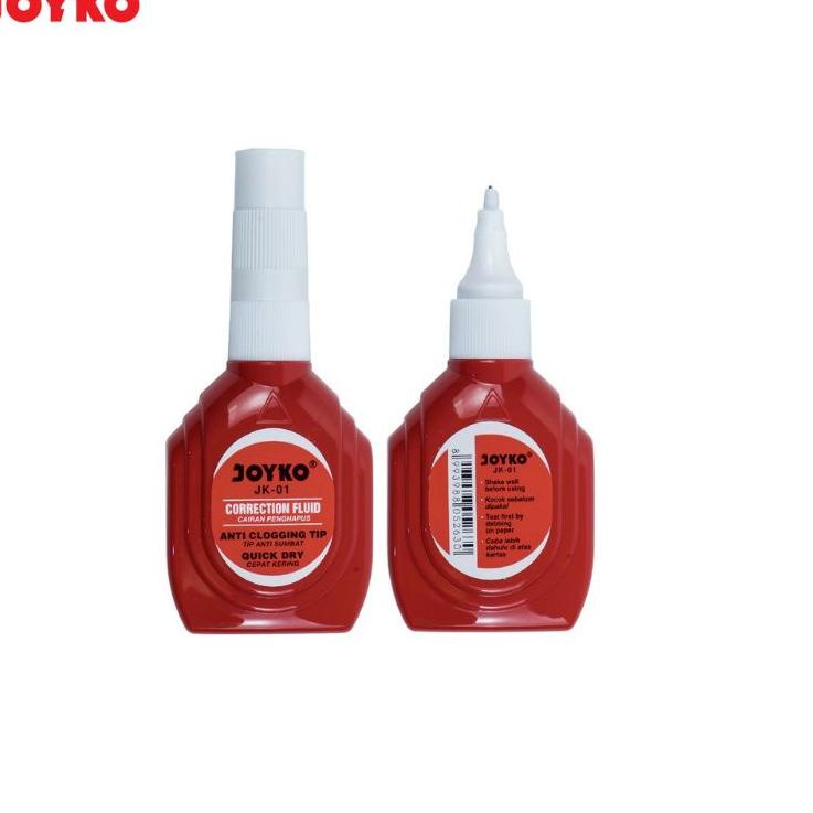 

Super Hadiah Correction Fluid/Tipe-x cair Joyko JK-01 ( 1pak/12pcs )
