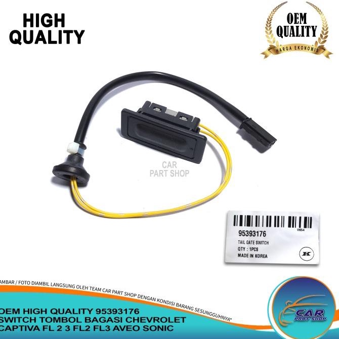 SWITCH TOMBOL BAGASI CHEVROLET CAPTIVA FL 2 3 FL2 FL3 AVEO SONIC