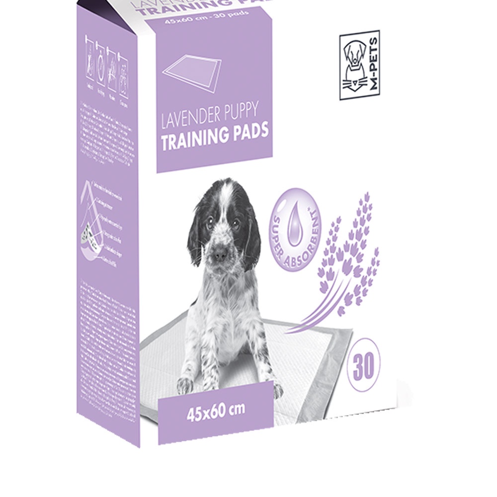 Mpets Puppy Training Pads Lavender 45x60 Cm