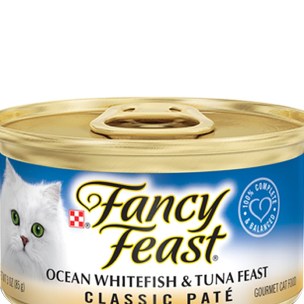 Fancy Feast 85 Gr Makanan Kucing Basah Ocean Whitefish &amp; Tuna Feast