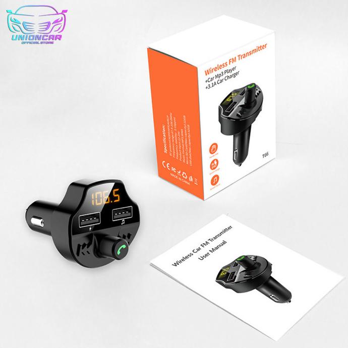 Modulator Bluetooth Mobil Transmitter Bluetooth Charger Fast Charging