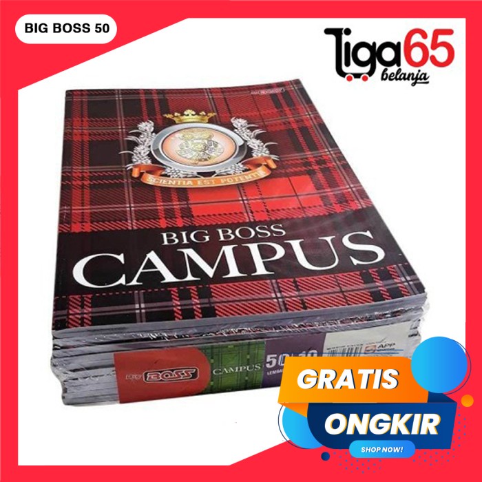 

Sale 365 Buku Big Boss 50 (10PCS/PAK) CAMPUS /BUKU TULIS SEKOLAH/BUKU TULIS SIDU/BUKU TULIS