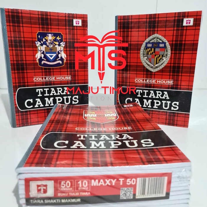 

Sale Buku Tulis Tiara Campus 50 Lembar / Lebar /BUKU TULIS SEKOLAH/BUKU TULIS SIDU/BUKU TULIS