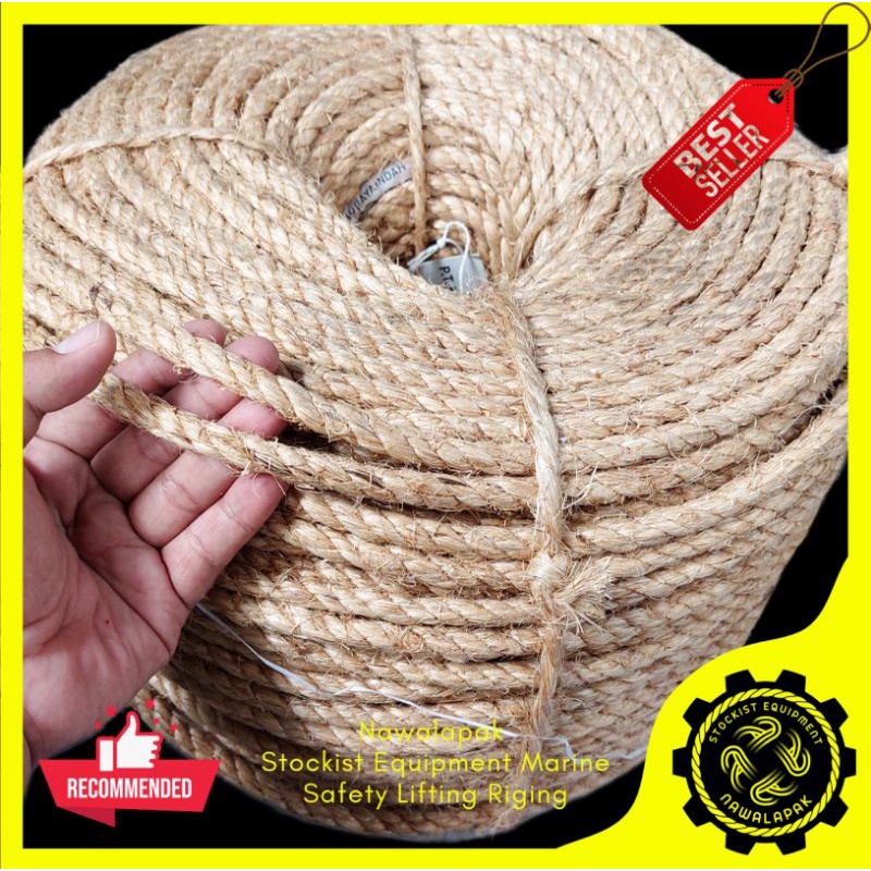 

Tali Tambang Manila 10mm / Tali Tampar Gurita / Harga Per Meter