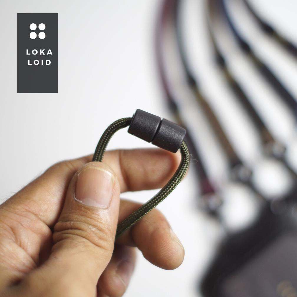 

Diskon Habis Lokaloid Lanyard Id Gantungan X Bead Tali Premium Paracord Holder Id Nametag Kulit Panjang Tali 50Cm