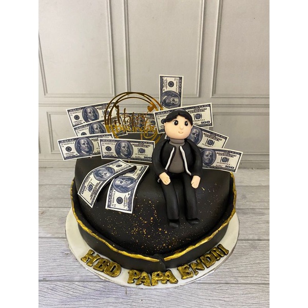 

Custom Cake/kue ulang tahun fondan 20cm BISA DADAKAN
