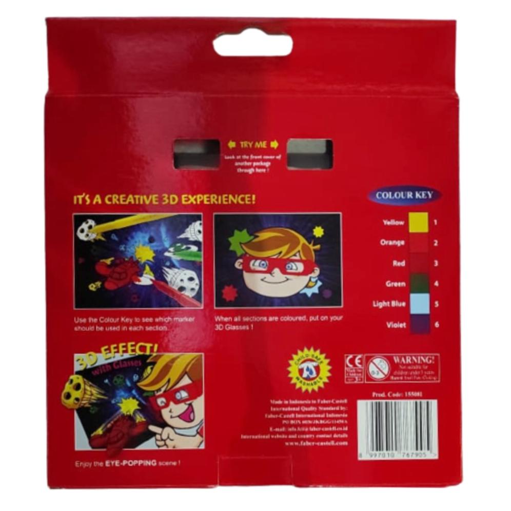 

Cuci Gudang Konektor Pen Faber Castell Colour By Number 3D Art Spidol Warna Bonus Kacamata 3 Dimensi