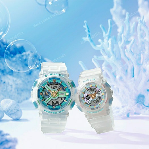 Terlaris Casio Couple G-Shock & Baby-G Slv-21A-7Adr / Slv21A-7A Couple Original