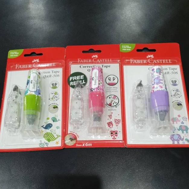 

Terlaris Faber-Castell Correction Tape Qar 506