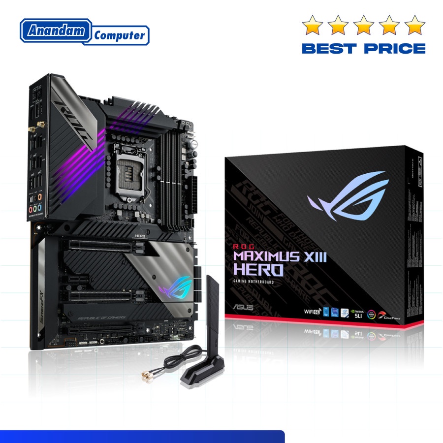 ASUS ROG Maximus XIII Hero Intel Z590 LGA 1200 ATX Motherboard