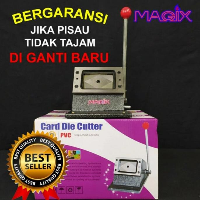 

ALAT POTONG PLONG ID CARD MAGIX /MESIN PON ID CARD/PEMOTONG KARTU NAMA