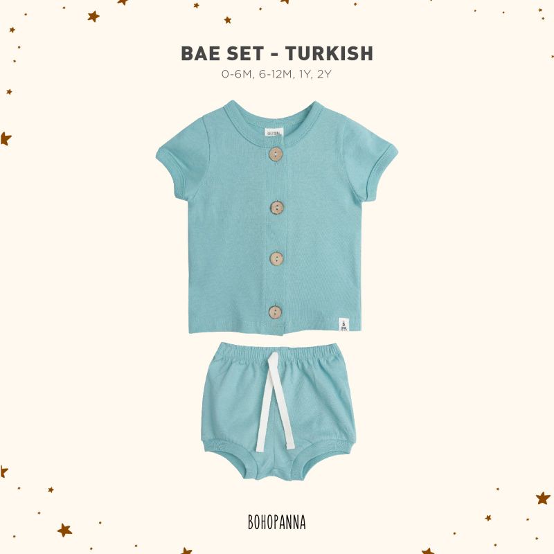 Bae Set Print Bohopanna B46 / Setelan Bayi Unisex / Setelan Bayi Polos / Setelan Bayi Unisex Katun