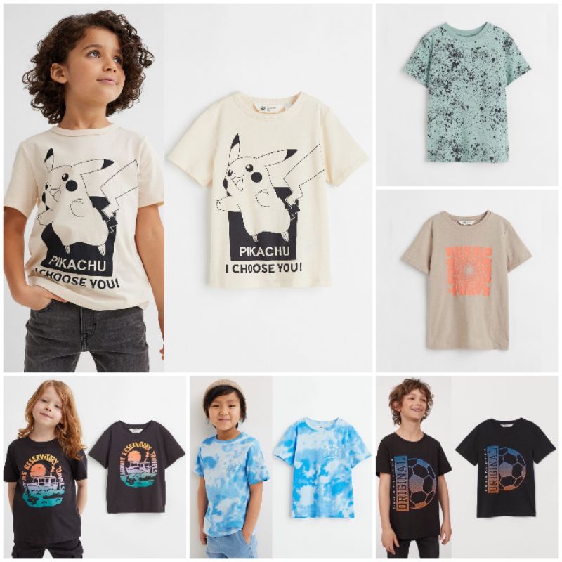 Kaos HM anak laki laki