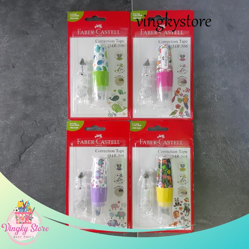 

Promo Habis Correction Tape / Tip-Ex Kertas Qar-506 Fancy Faber Castell