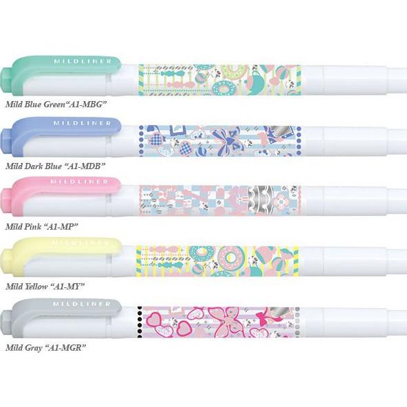 

Grosir Zebra Mildliner Moreru Mignon Set 5 Pcs / Highlighter Best Seller