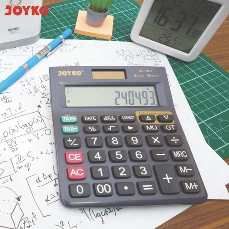 

Termurah Kalkulator Merek Joyko Cc-15A 12 Digits