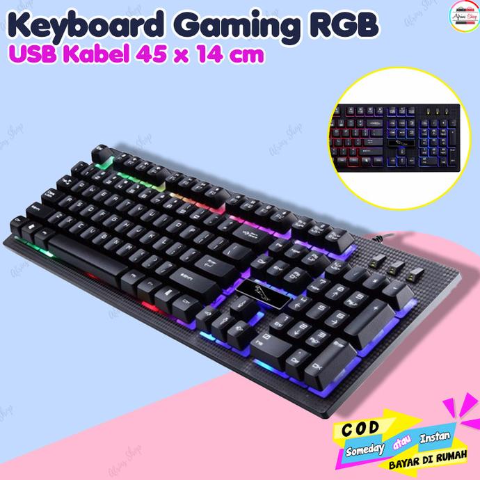 Keybord Gaming RGB G20 Leopard Keyboard RGB