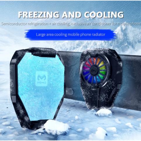 Memo DL-06 Mobile Cooling Fan Radiator Kipas Pendingin HP DL06 PUBG ML