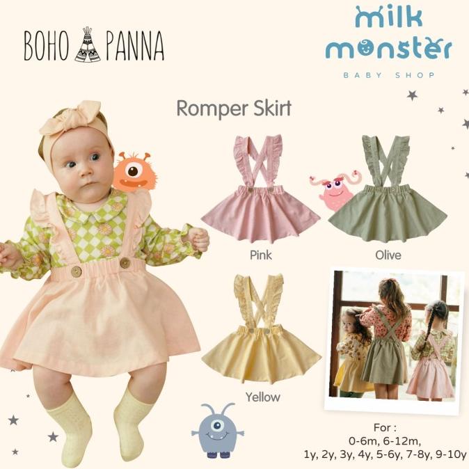 Bohopanna Romper Skirt / Rok Baju Monyet