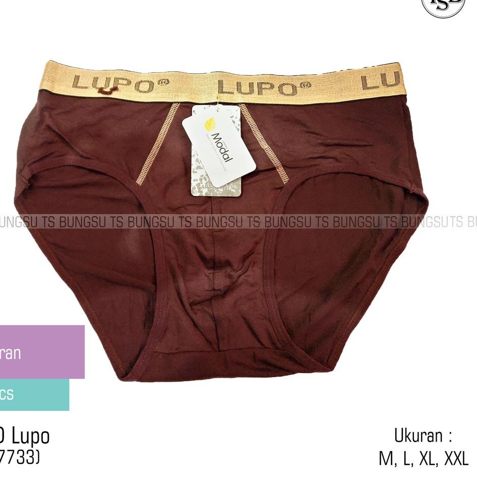 Paling Kekinian [LUPO UNDERWEAR] CELANA DALAM LUPO ART 7733 FASHION MEN'S UNDERWEAR
