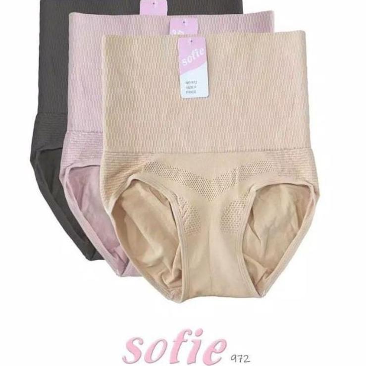 Flash Voucher Sofie Cd Wanita Semi Korset Rajut 972 Body Stretch Original