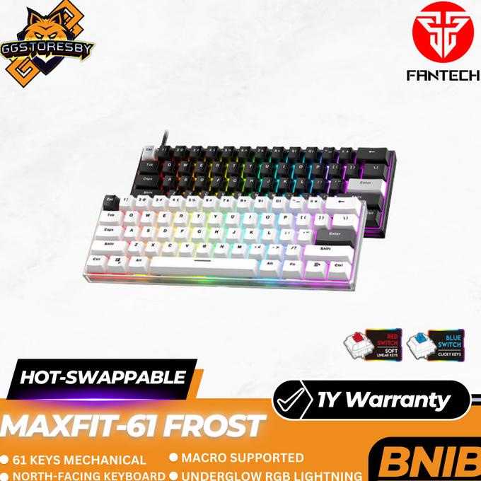 FANTECH MAXFIT 61 FROST HOTSWAP Mechanical Gaming Keyboard
